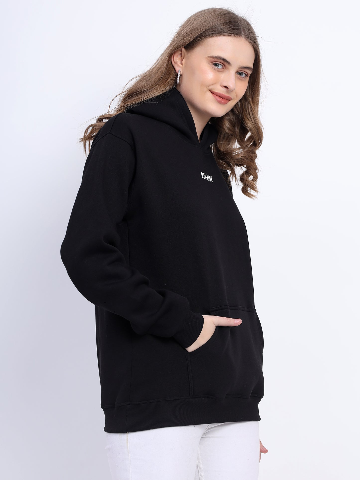 Unisex Sweatshirt Solid Black