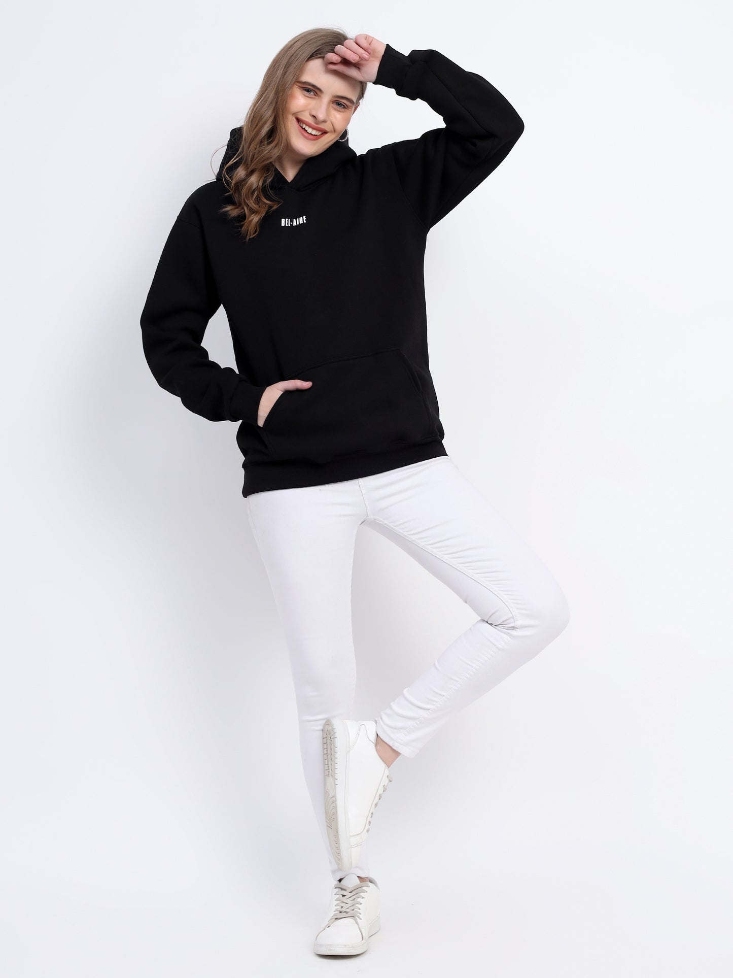 Unisex Sweatshirt Solid Black