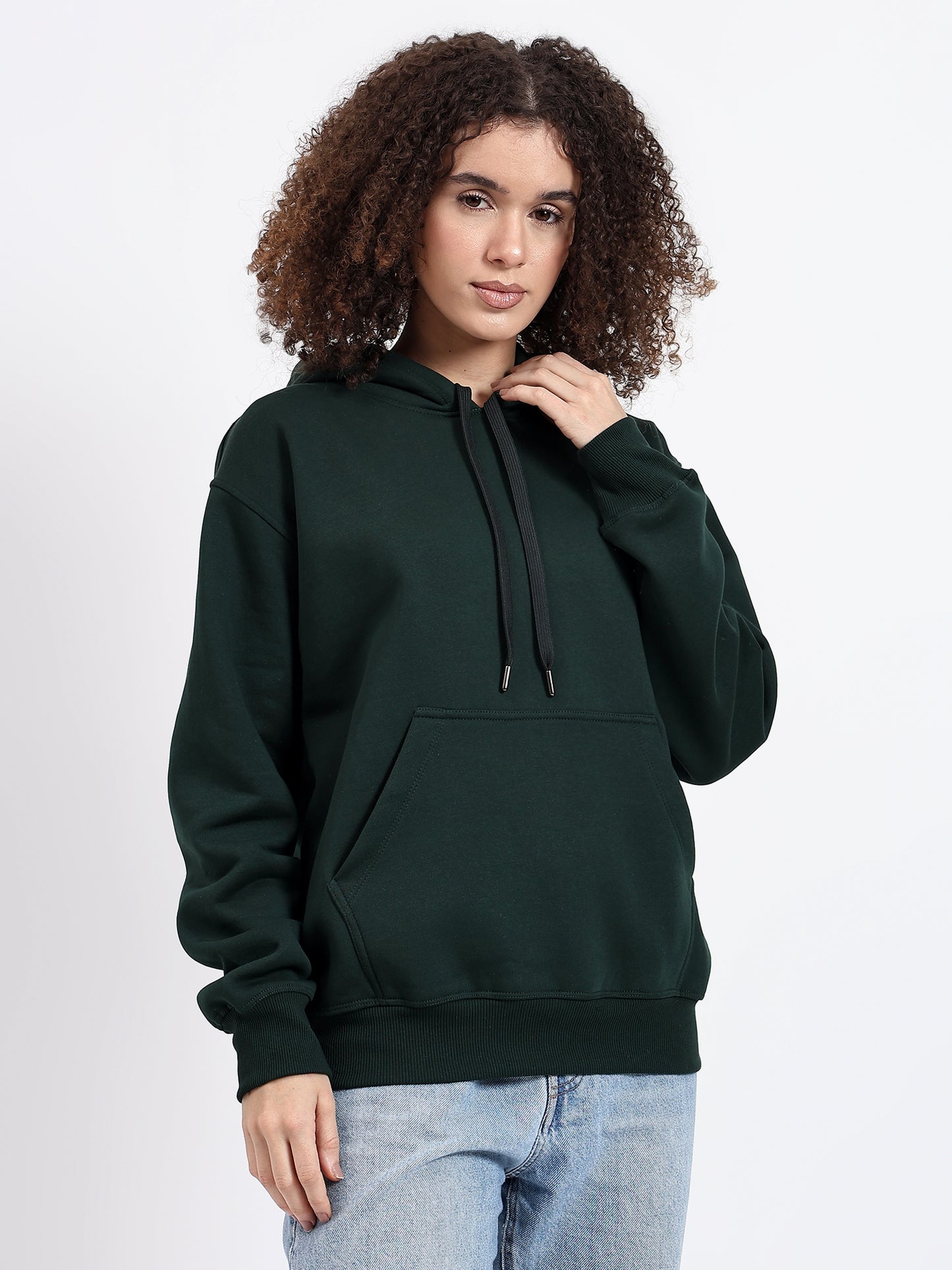 Premium Bottle Green Hoodie