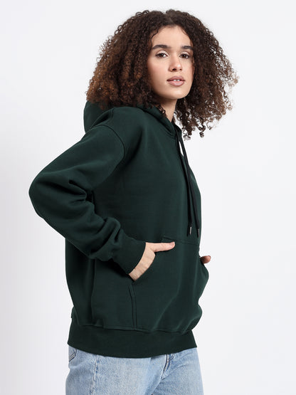 Premium Bottle Green Hoodie