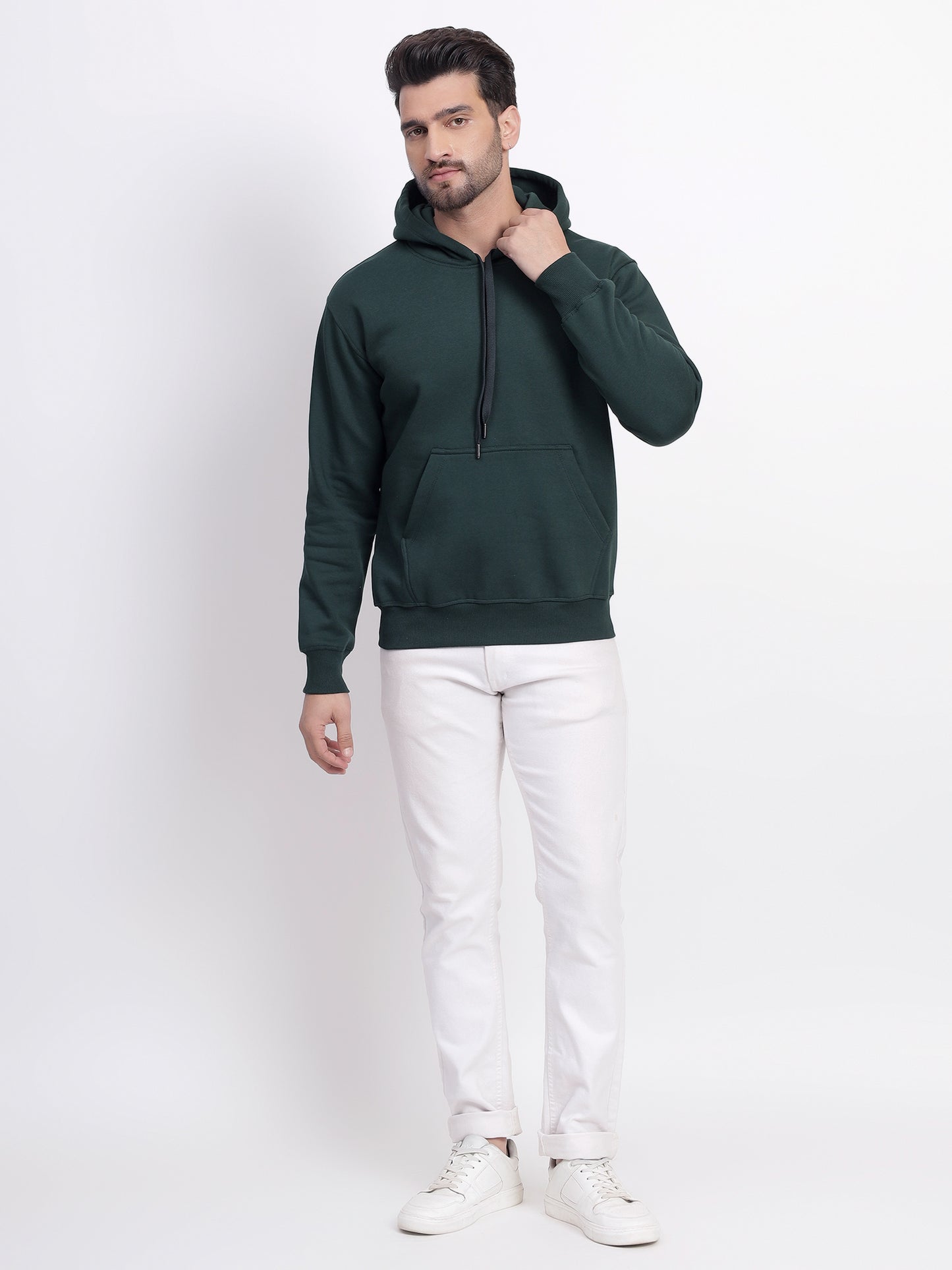 Premium Bottle Green Hoodie